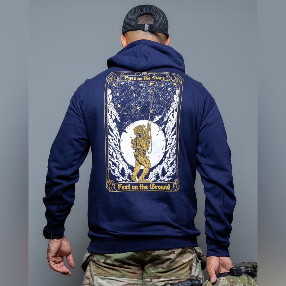 NEW Brothers In Arms Stars Hoodie